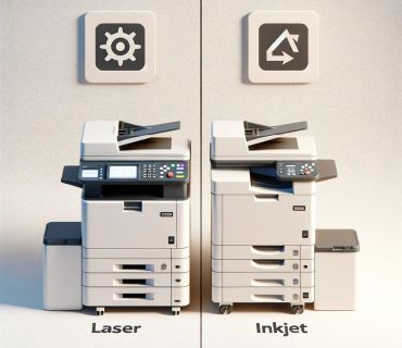 Photocopieur laser vs jet d'encre